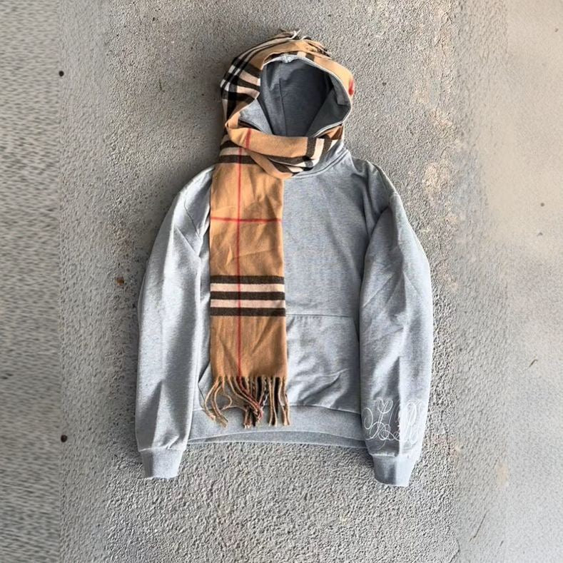 "Heritage-Wrap" Fusion Hoodie