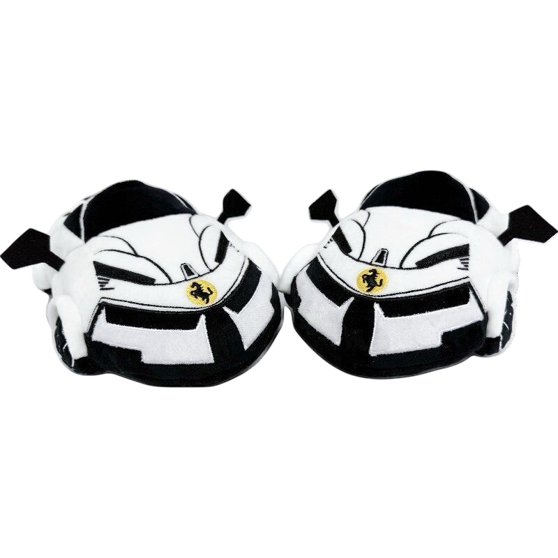 Luxury Sports Car Plush Slippers