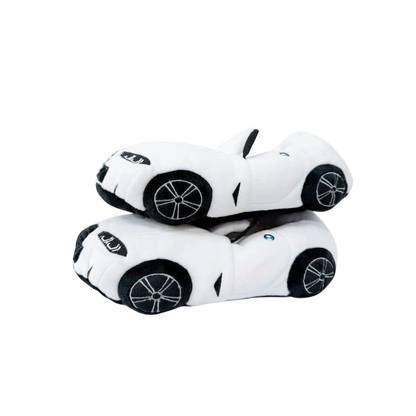 Luxury Sports Car Plush Slippers
