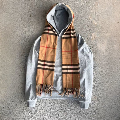 "Heritage-Wrap" Fusion Hoodie