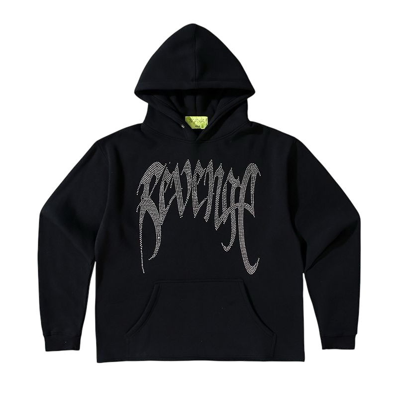 "Icy-Vengeance" Rhinestone Hoodie