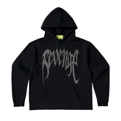 "Icy-Vengeance" Rhinestone Hoodie