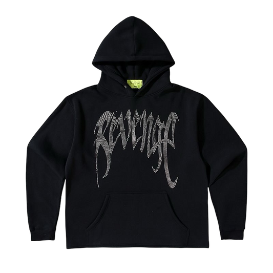 "Icy-Vengeance" Rhinestone Hoodie
