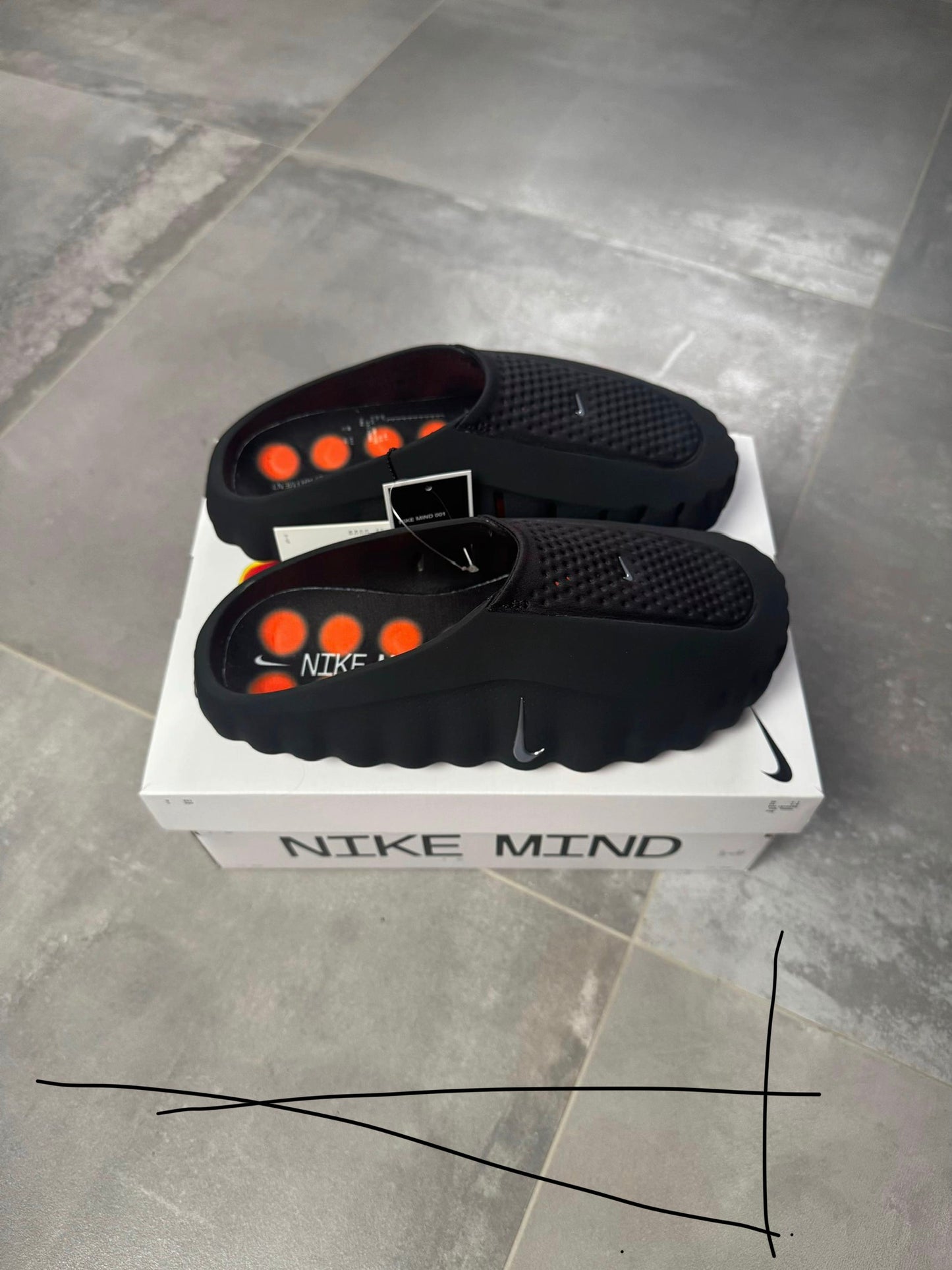 NIKE MIND "001" + "001"