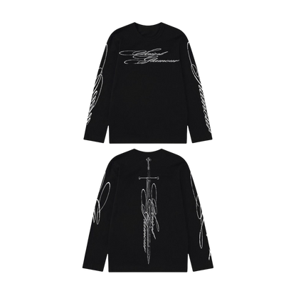 "Sword & Script" Longsleeve