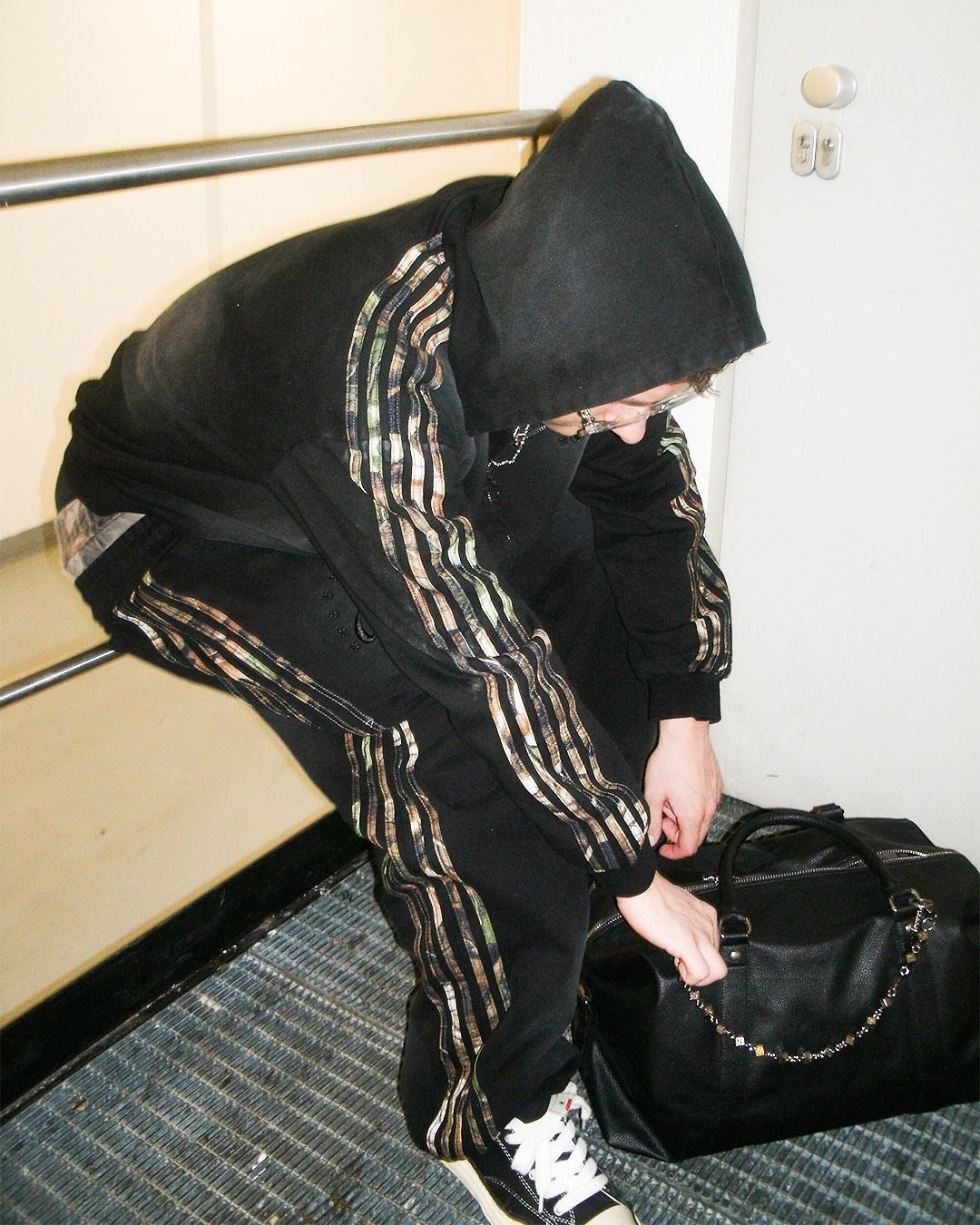 "CAMO STRIPE" SWEATPANTS