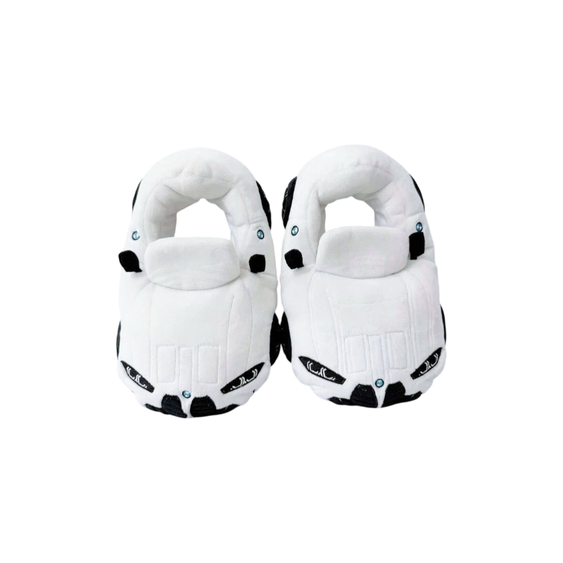 Luxury Sports Car Plush Slippers
