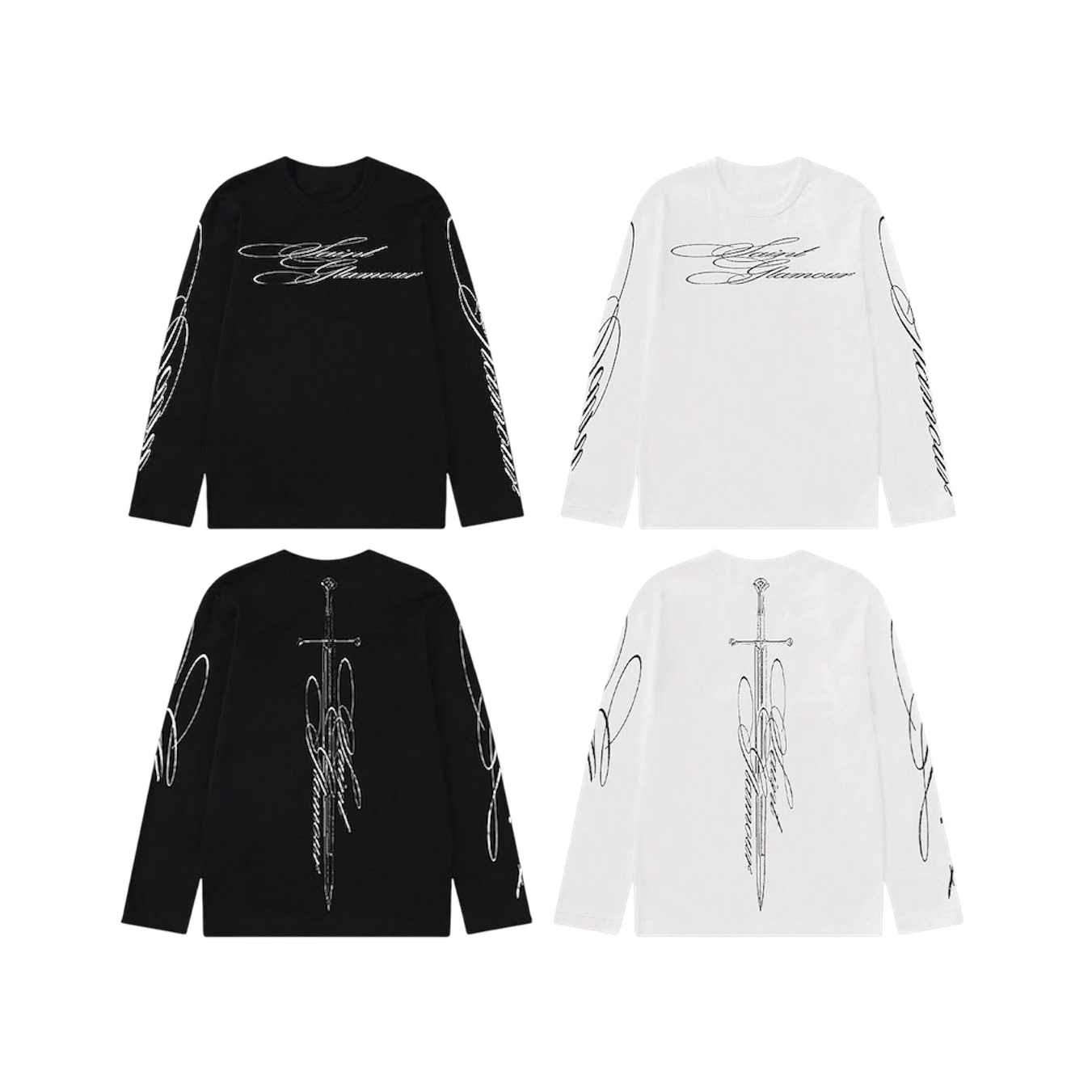 "Sword & Script" Longsleeve