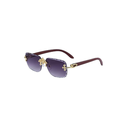"Gothic Saint" Rimless Shades