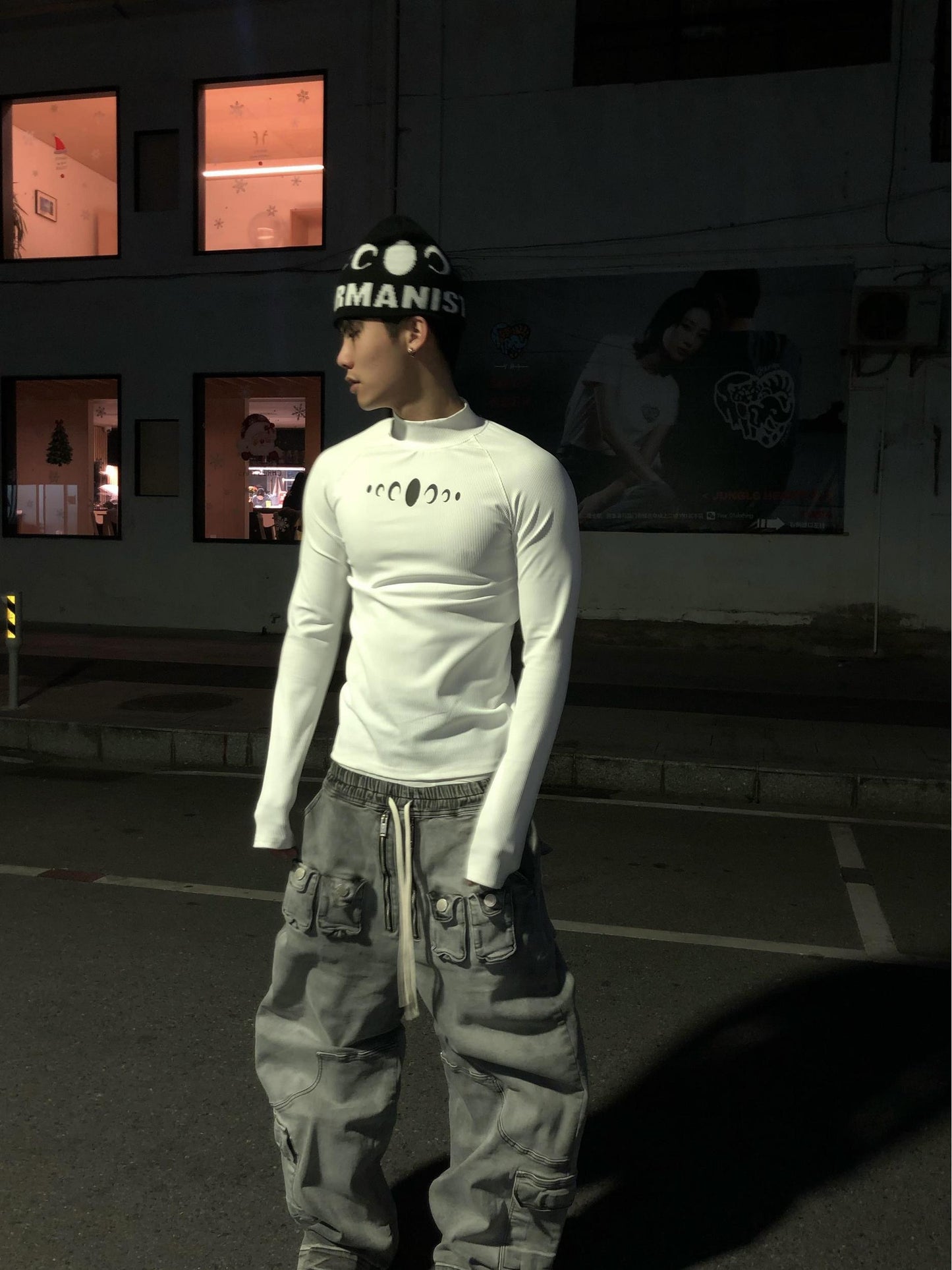 Lunar Cycle" Compression Top