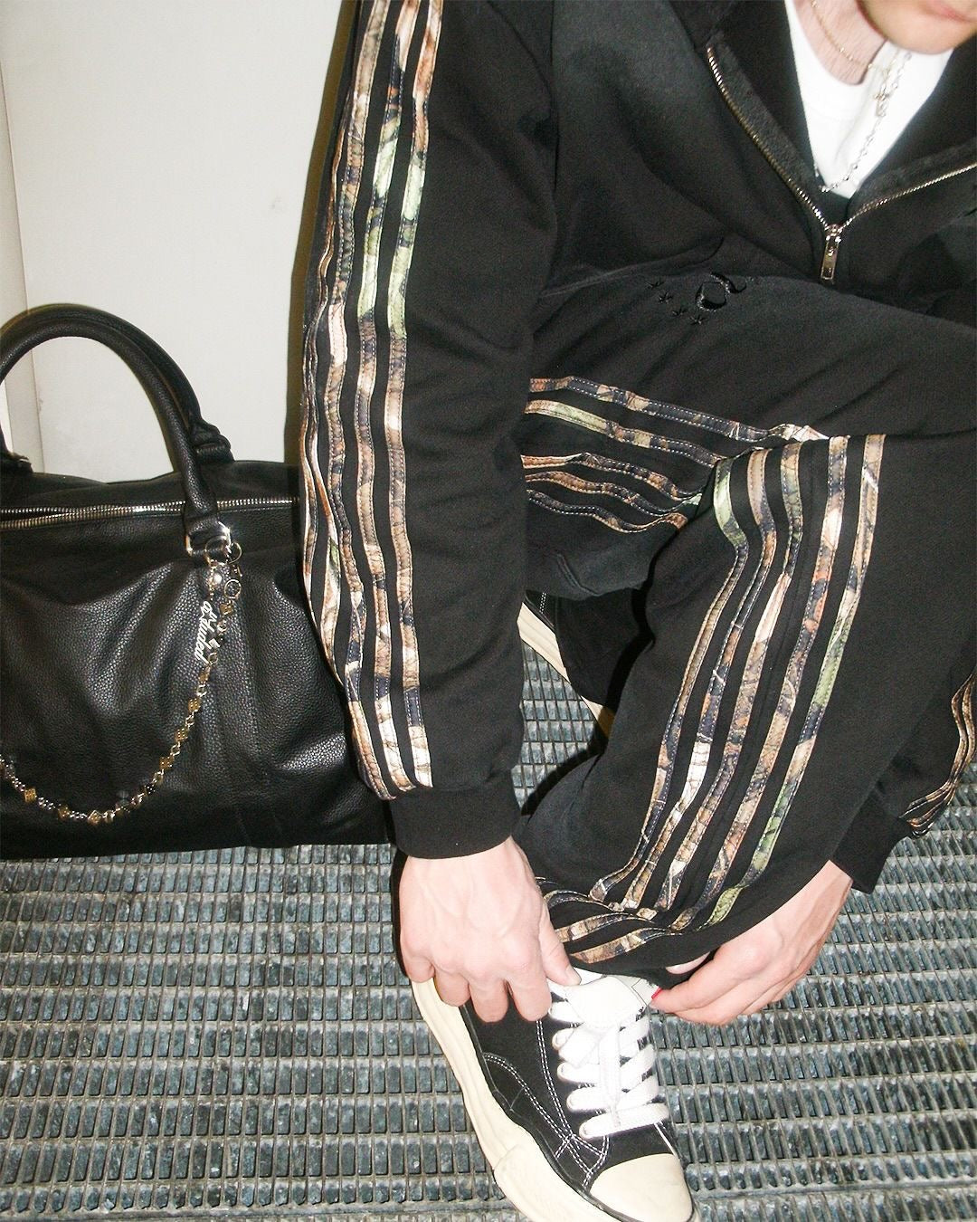 "CAMO STRIPE" SWEATPANTS