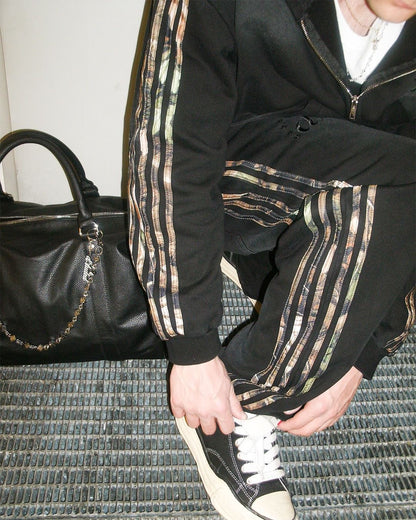 "CAMO STRIPE" SWEATPANTS