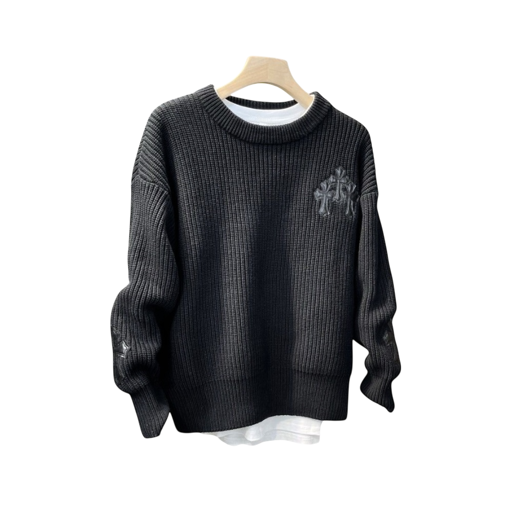 “CHROME HEARTS” Heavy Knit