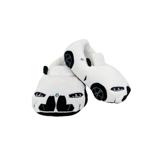 Luxury Sports Car Plush Slippers