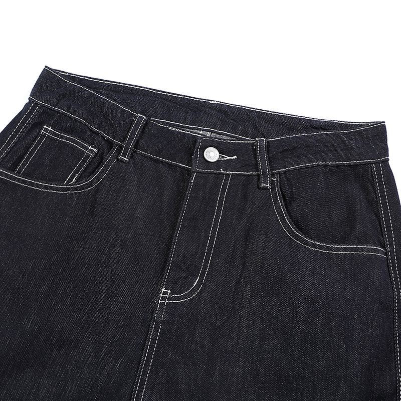 "Parallel-Shift" Baggy Denim