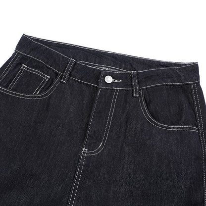 "Parallel-Shift" Baggy Denim