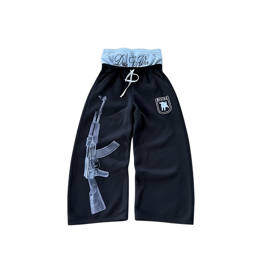 “AK-47" BAGGY SWEATPANTS