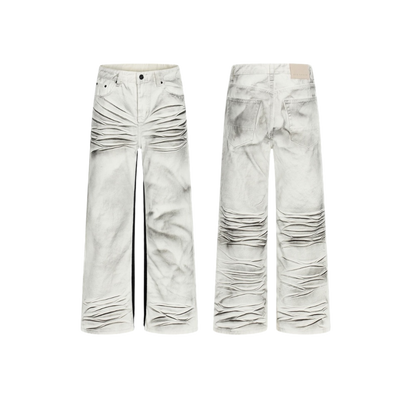 "GREY MUD" DENIM PANTS