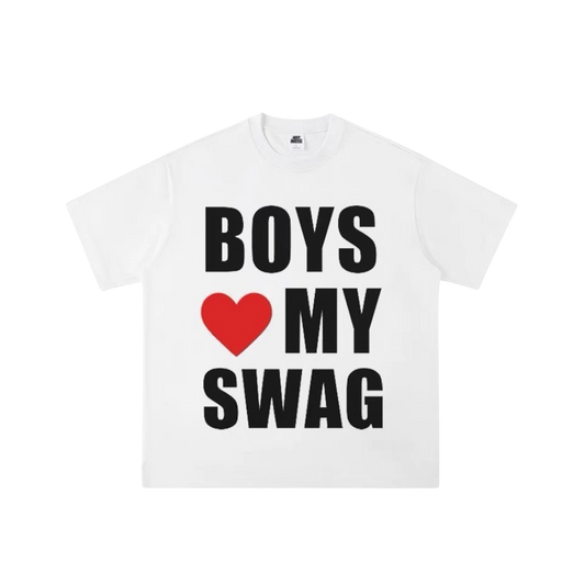 Statement "Swag" Oversized Tee